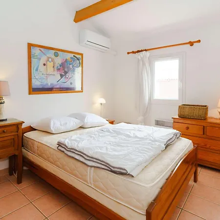 Charmante Climatisee A Narbonne-plage, Proche Mer, 6 Personnes, 3 Chambres, Parking Prive - Fr-1-409-120 Villa