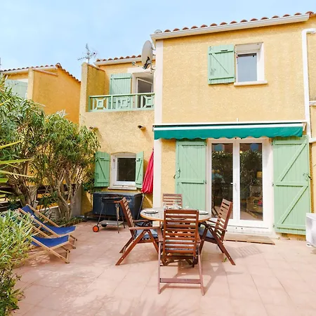 Charmante Climatisee A Narbonne-plage, Proche Mer, 6 Personnes, 3 Chambres, Parking Prive - Fr-1-409-120 Villa Narbonne-Plage