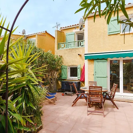 Charmante Climatisee A Narbonne-plage, Proche Mer, 6 Personnes, 3 Chambres, Parking Prive - Fr-1-409-120 Villa *