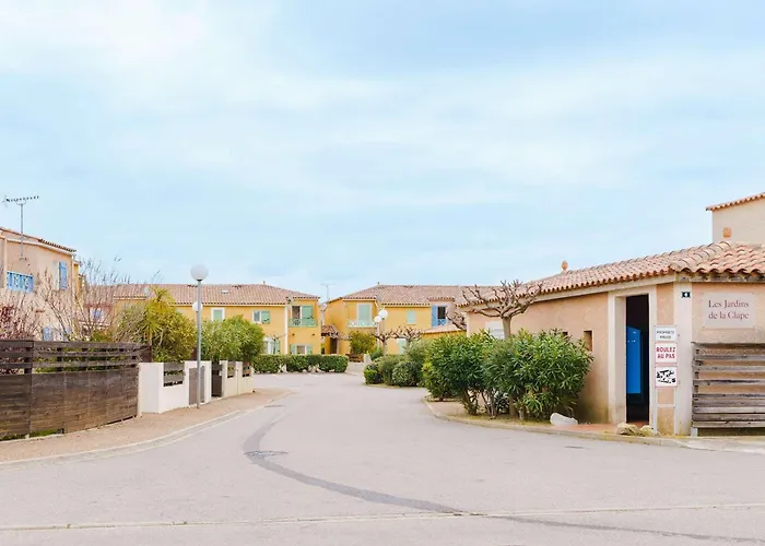 Charmante Climatisee A Narbonne-plage, Proche Mer, 6 Personnes, 3 Chambres, Parking Prive - Fr-1-409-120 *