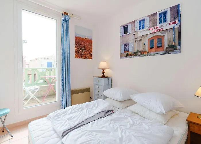Charmante Climatisee A Narbonne-plage, Proche Mer, 6 Personnes, 3 Chambres, Parking Prive - Fr-1-409-120 * Narbonne-Plage