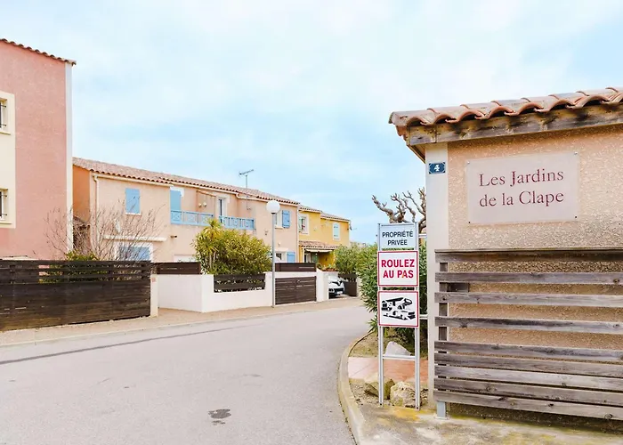 Charmante Climatisee A Narbonne-plage, Proche Mer, 6 Personnes, 3 Chambres, Parking Prive - Fr-1-409-120 Villa *